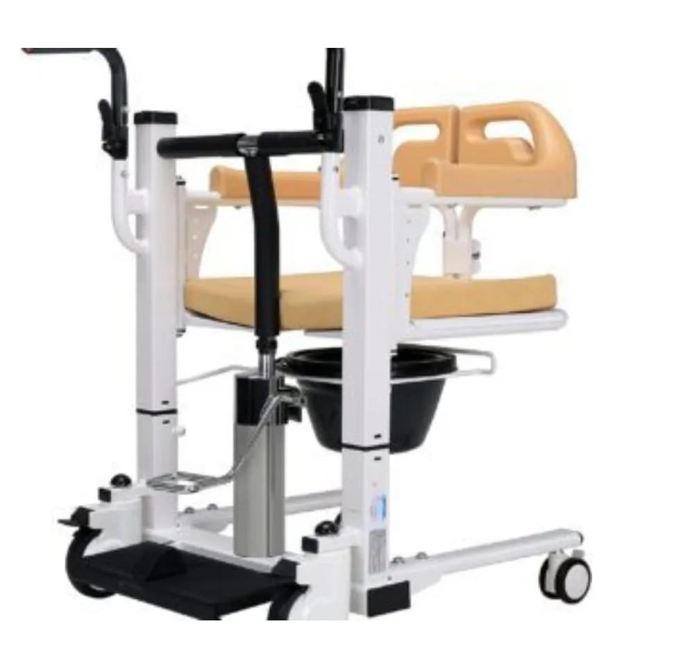 Hydraulic patient lift transfer chair