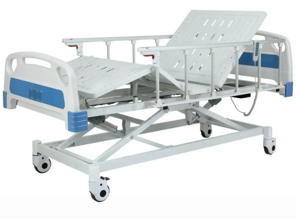 Double crank hospital bed