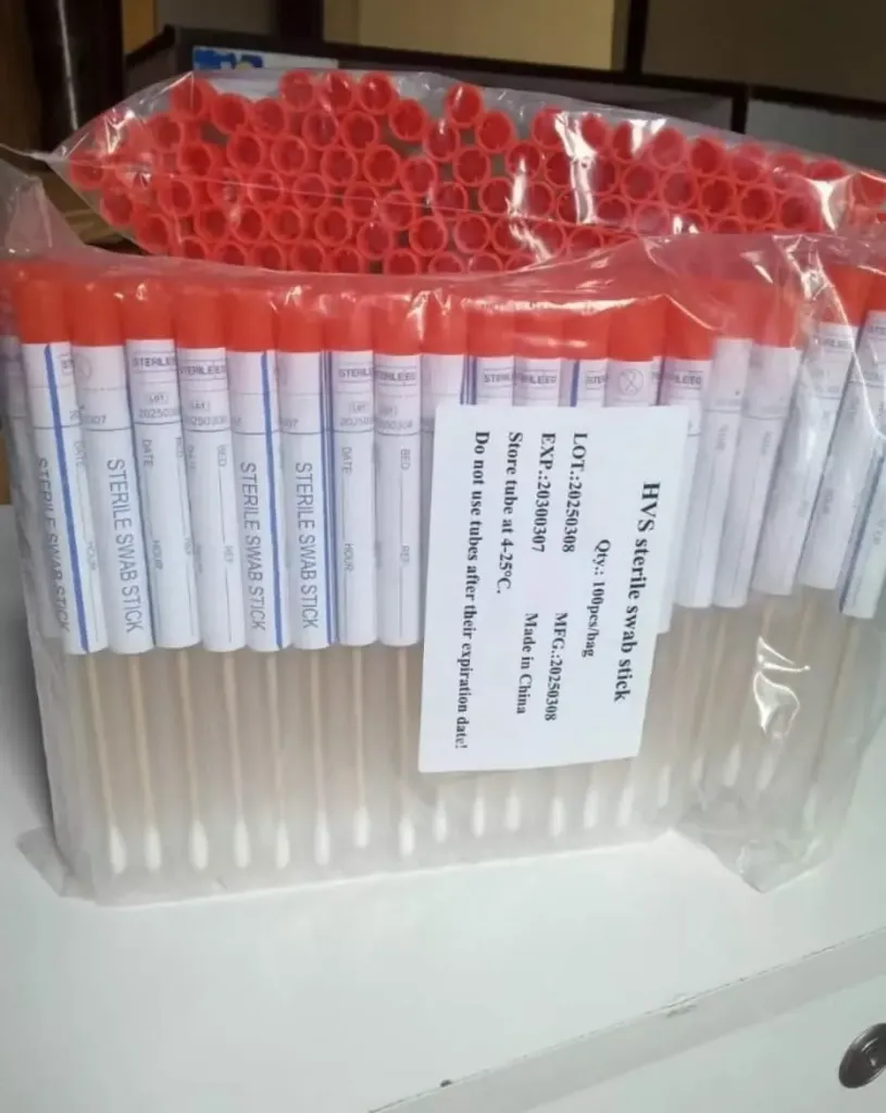 Sterile HVS swab sticks