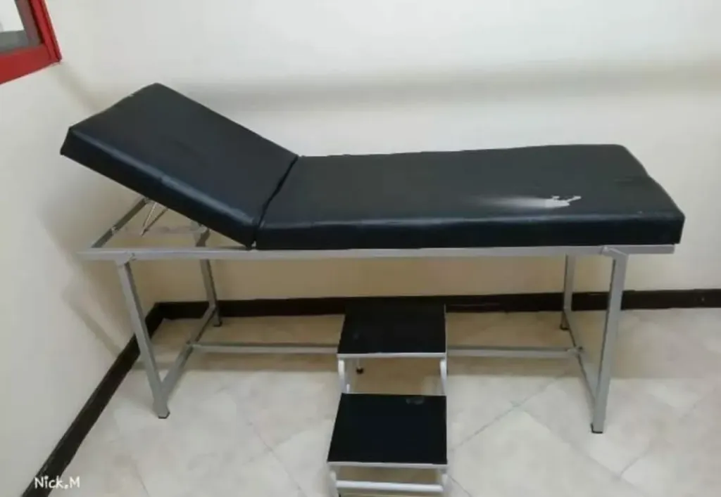 Medical Examination Couch with a stool