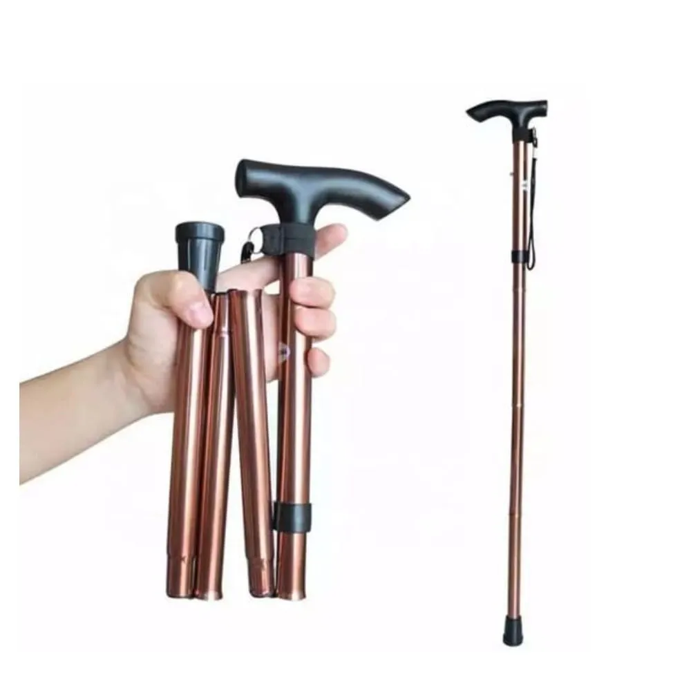 Foldable walking stick
