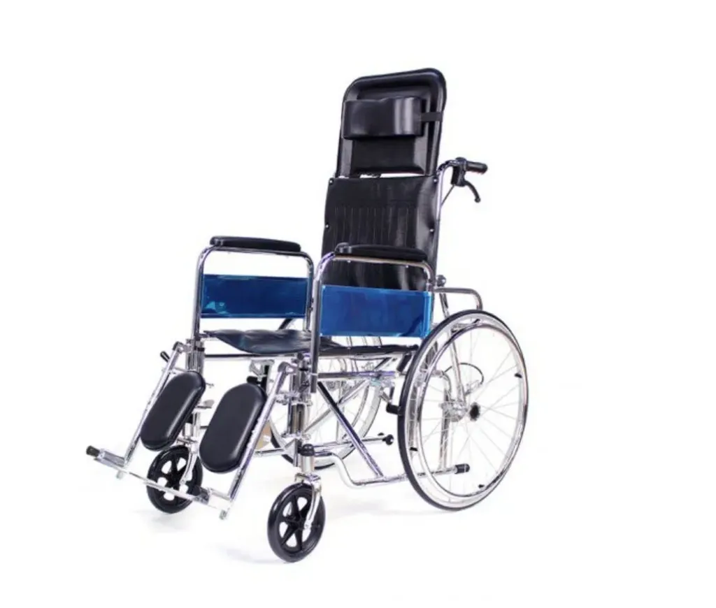 Reclining adjustable wheelchair